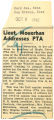 Lieut. Mouerhan addresses PTA