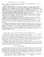 Manuscript of news items about William "Billy" Weir and Beaman bands