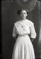 Woman with necklace