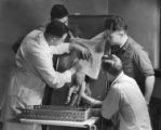 Operation during a clinical sciences class, 1935