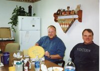 2005  NRCS Soil Conservationist TJ Mathis and District Employee Dale Schmeiser 