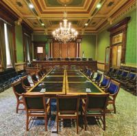 Supreme Court of Iowa Capitol Building Chamber