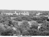 Pentacrest, The University of Iowa, June 1, 1953