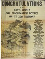 1964 - Congratulations to the Davis County Conservation District on its 20th Birthday!
