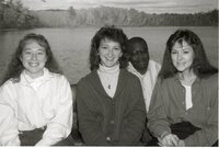 1988  Employees  Lisa Niedermeyer, Kathy Baughman, Terry Cosby, and Sally Mehaffy