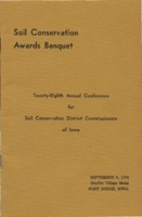 Soil Conservation Awards Banquet Program - 1974