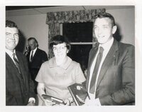 1970s Rex H. Troute, Commissioner, presents conservation awards