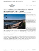 Middle Cedar Partnership Project