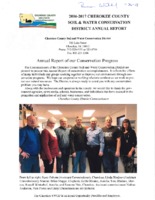 Cherokee County Soil Conservation District Annual Report - 2016-2017