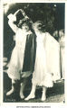 Two women in costume at a June celebration, The University of Iowa, 1920