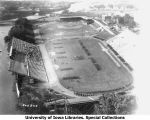 Governor's Day troop formations on Iowa Field, The University of Iowa, 1927