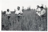 1978 Oren Champ and others on a soil conservation tour