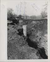Gully erosion.
