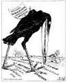 Hey Mister, there's a big crow in your field.