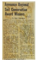1964 - Announce Regional Soil Conservation Award Winners