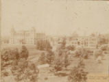 Old Main and Morrill Hall, 1890