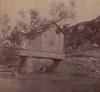 Mill - Motor Mill with three men in photo