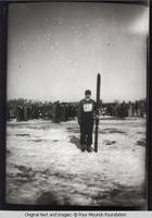 Ski jumper portrait