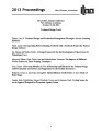 ITAA Proceedings 2013 Technical Design