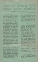 1972 Kossuth County Soil and Water Conservation District Annual Report