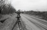 Survey equipment by road