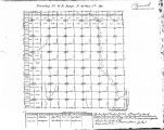 Iowa land survey map of t091n, r043w