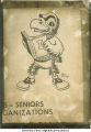 Dick Spencer cartoon sketch of Herky the mascot, The University of Iowa, ca. 1940s