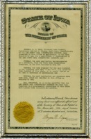 010 1945 Official Certificate Of Organization 