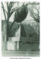 Homecoming corn monument, The University of Iowa, 1945