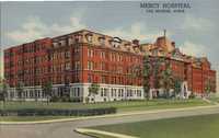 Mercy Hospital Postcard 