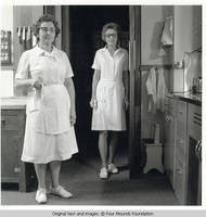 Mildred Hahlen and Eleanor Heitzman-Fabel