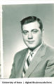 Charles Booth, basketball player, The University of Iowa, June 1951