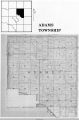 Adams Township Map; Mahaska County; Iowa