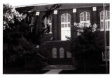 New exterior staircase at the front (north) entrance to State Gymnasium, 2002