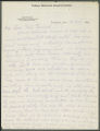 Letter from Carver to Pammel, August 28, 1899