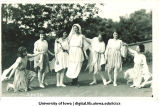 Women in costume, The University of Iowa, 1920s?