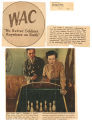 WAC "No better soldiers anywhere on earth"