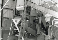 Large unidentified machine in shed
