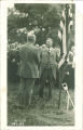 Speakers Jessup and Kendall at the ground-breaking ceremony for the Medical Laboratories, the University of Iowa, circa 1924