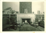 Fireplace in the Hutchinson House, the University of Iowa, 1927