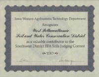 Soil Judging Contest Award - 2010.