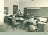 High school commerce room, The University of Iowa, January 1926