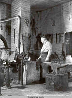 Blacksmith, Amana, Iowa, August 1937