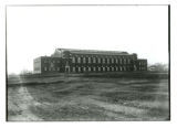 State Gymnasium with open doorway, viewed from the northeast