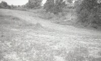 1970s Earthmoving machinery in field