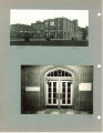Medical Laboratories building and entrance, the University of Iowa, August 1930