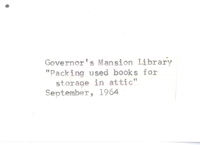 Governor's Mansion Library 