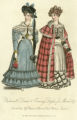 Fashionable Dinner and Evening Dress for March 1827