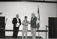 1999  Tami Plein Receives Outstanding Conservation Teacher Award