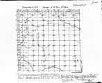 Iowa land survey map of t086n, r002w
